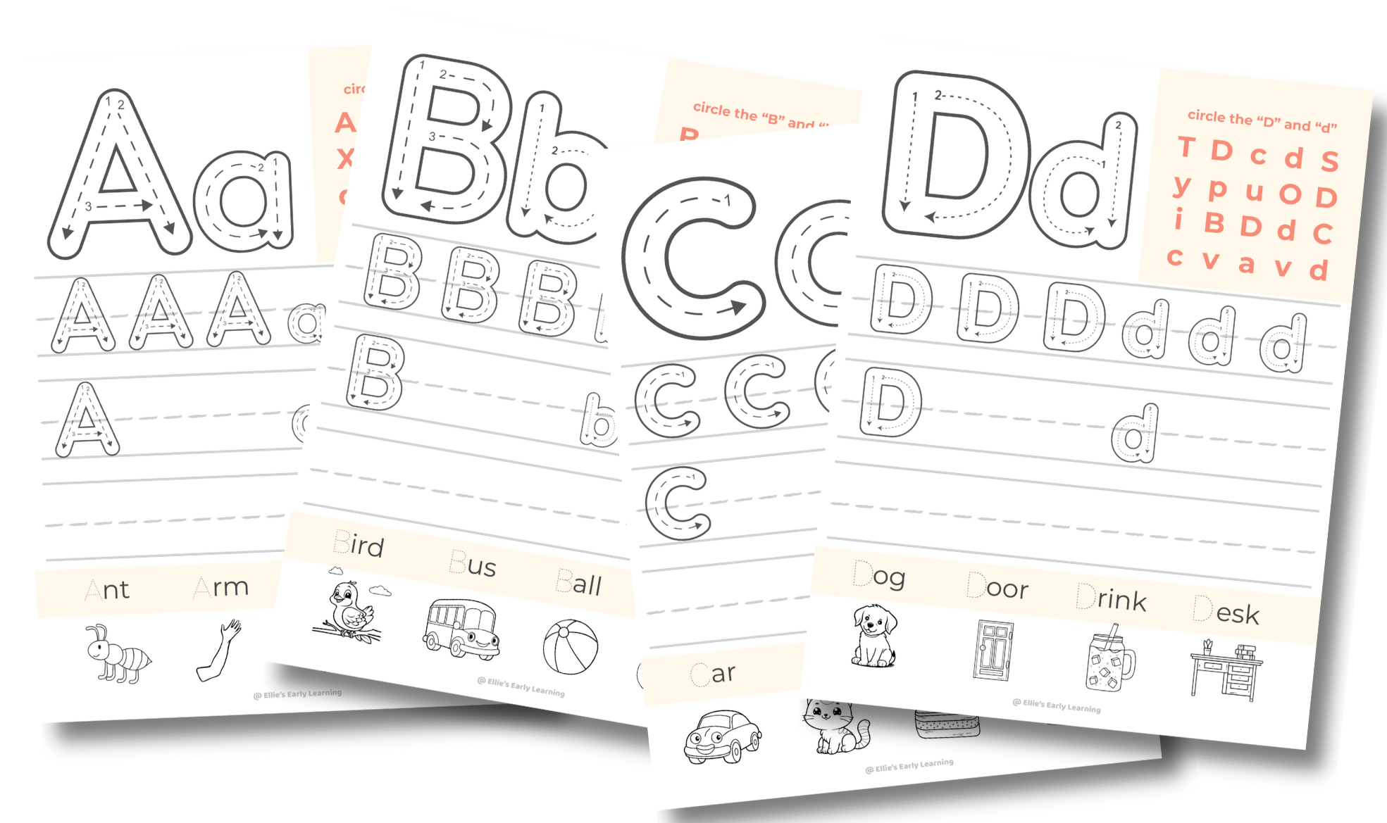 Boy Name Tracing Sheets