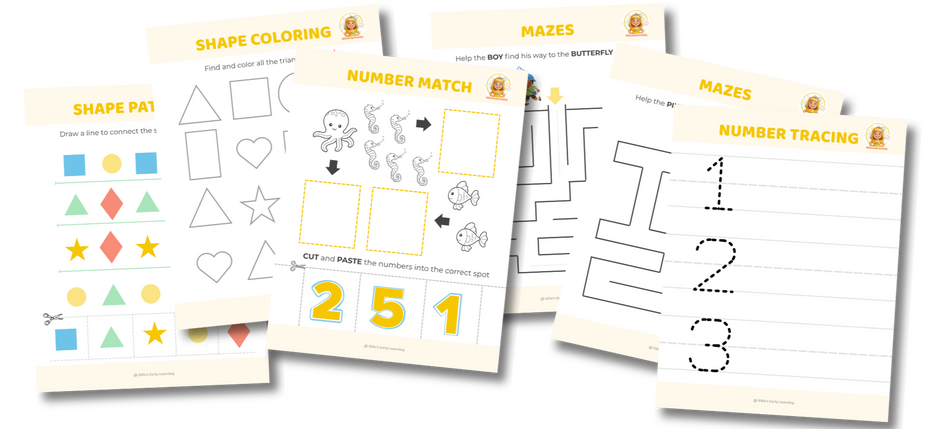 Early Learning Freebie Sample